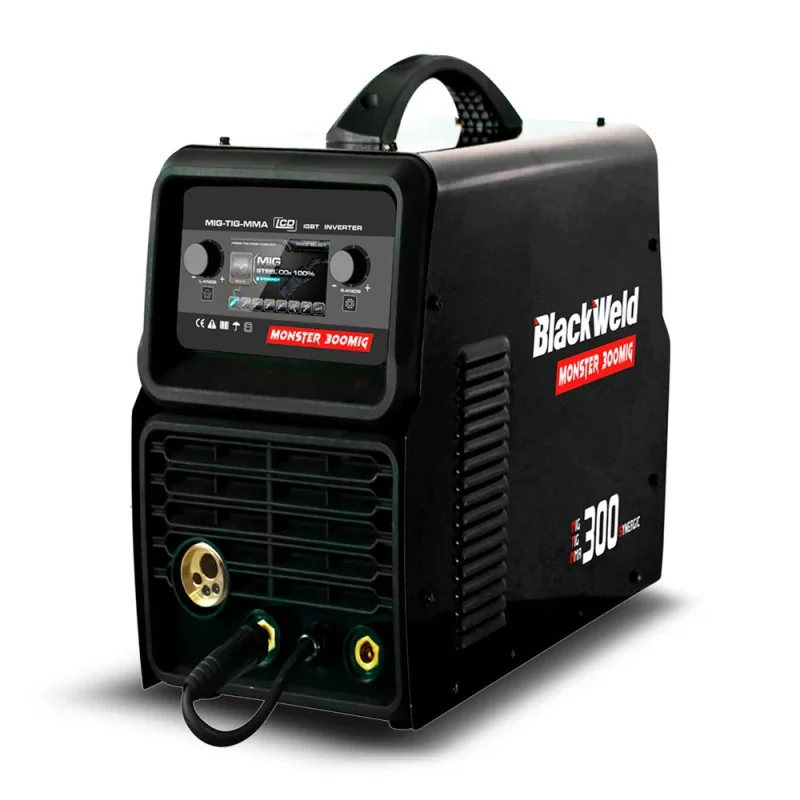 Soldadora Multiproceso BlackWeld - Monster 300MIG 380V 300A