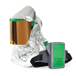 Sistema de Respiración Fundición GVS - PAPR Con Capucha Aluminizada y Visor Dorado